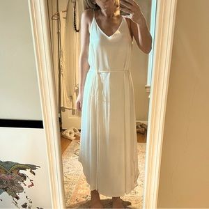 Zulu & Zephyr Illumine Slip Dress in Ivory